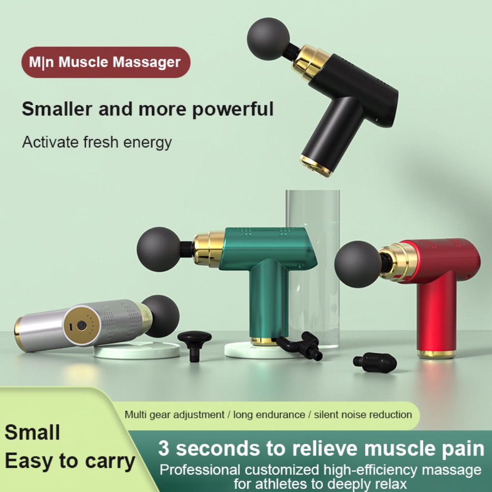 Súng Fascia Chạy Điện Máy Mát Xa Cổ Tử Cung Và Thắt Lưng Thư Giãn Cơ Bắp Okase