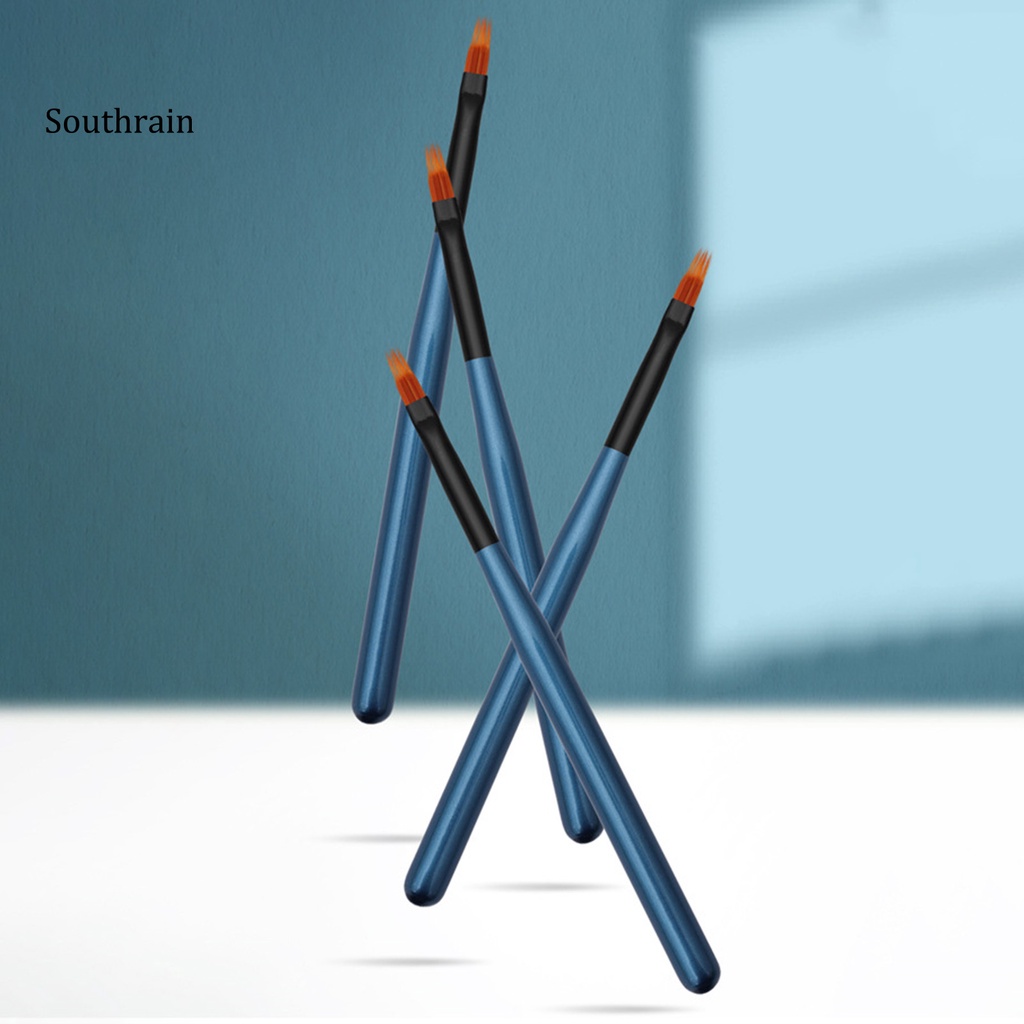 Cọ Vẽ Móng Nghệ Thuật Bằng Sợi Nylon Mềm Linh Hoạt Chống Trượt Tay Cầm Thoải Mái Đa Năng