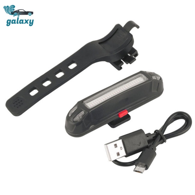 Galaxy Đèn LED Siêu Sáng Gắn Đuôi Xe Đạp Có Thể Sạc Lại Bằng Cổng USB