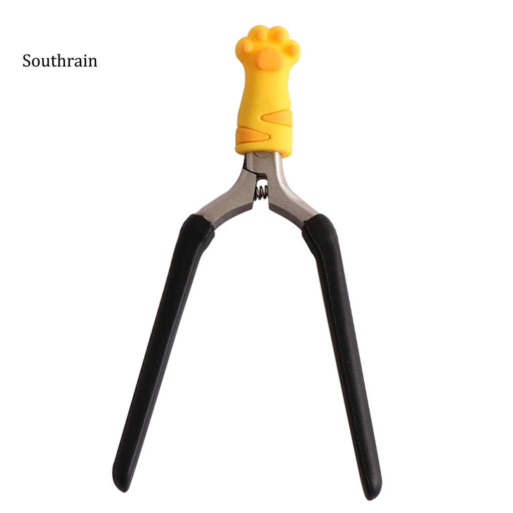 Kẹp Gắp Bằng Silicon Hình Mèo Bảo Vệ Tay Chống Đau Khi Làm Móng Tại Nhà