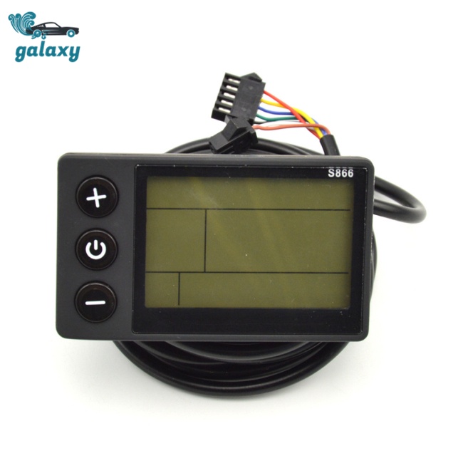 Galaxy Bộ Điều Khiển Tốc Độ Động Cơ Không Chổi Than 24v 36v 350w Màn Hình Lcd Cho Xe Đạp Điện