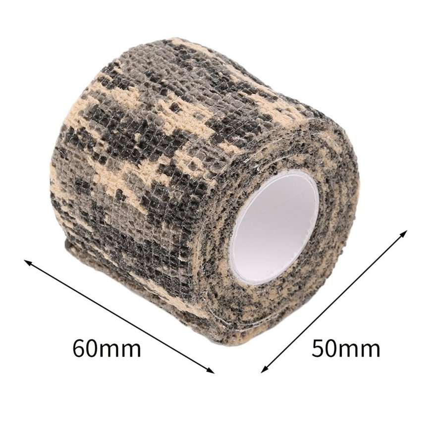 Camping Hunting Shooting Roll Men Army Adhesive Camouflage Tape Stealth Wrap