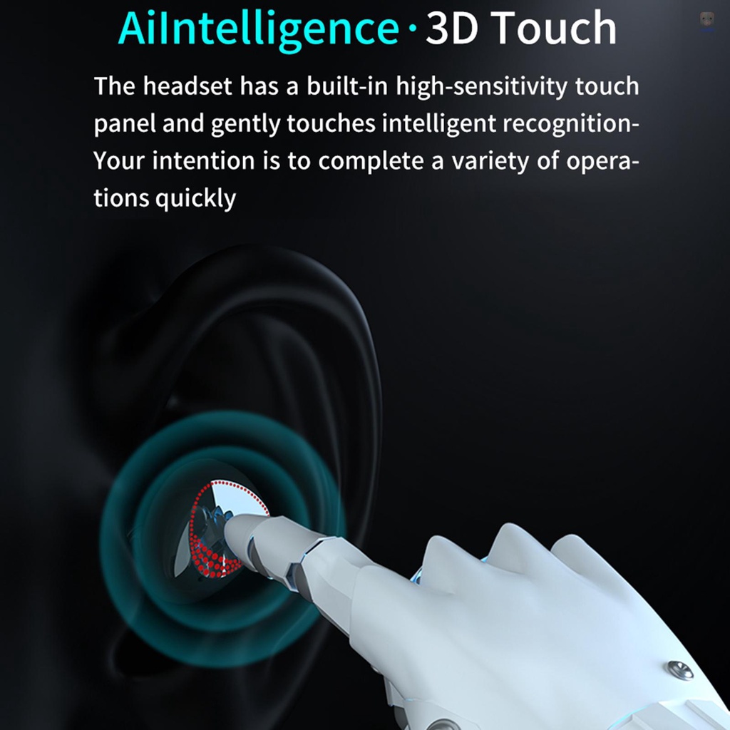 Tai Nghe Không Dây BT 5.1 Mini M10A Màn Hình LED HD Tích Hợp Mic Và Sạc Dự Phòng Đầu Ra USB