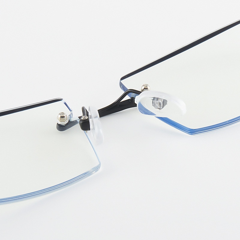 【-0°~-500°Kính Mát Gọng Vuông Chống Ánh Sáng Xanh Thời Trang Công Sở Cho Nam Và Nữ