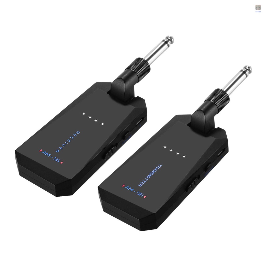 Hệ Thống Thu Phát Âm Thanh Không Dây 5.8G AM-5G Có Thể Sạc Lại ISM Cho Đàn Guitar Điện / Bass