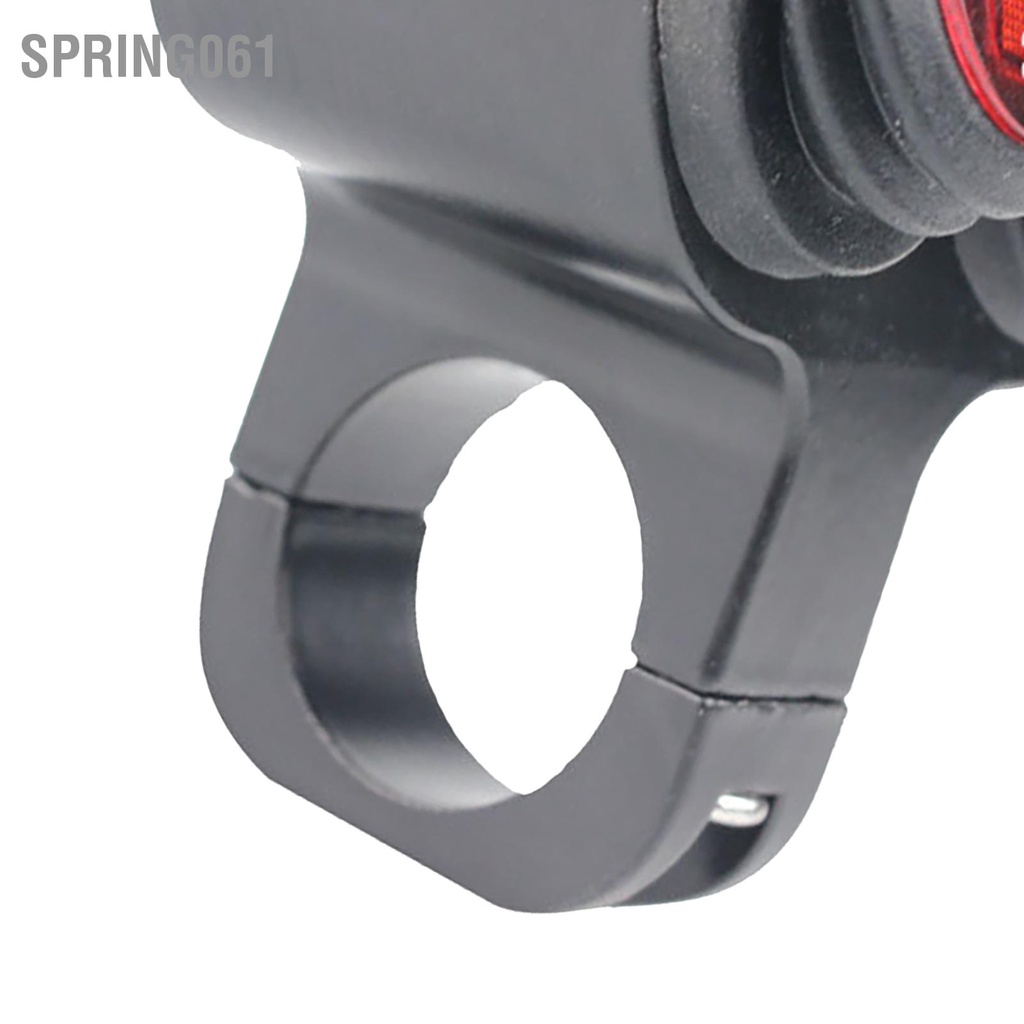 Spring061 Công tắc đèn xe máy chống nước Điện áp đầu vào 12V nháy khẩn cấp cho có báo