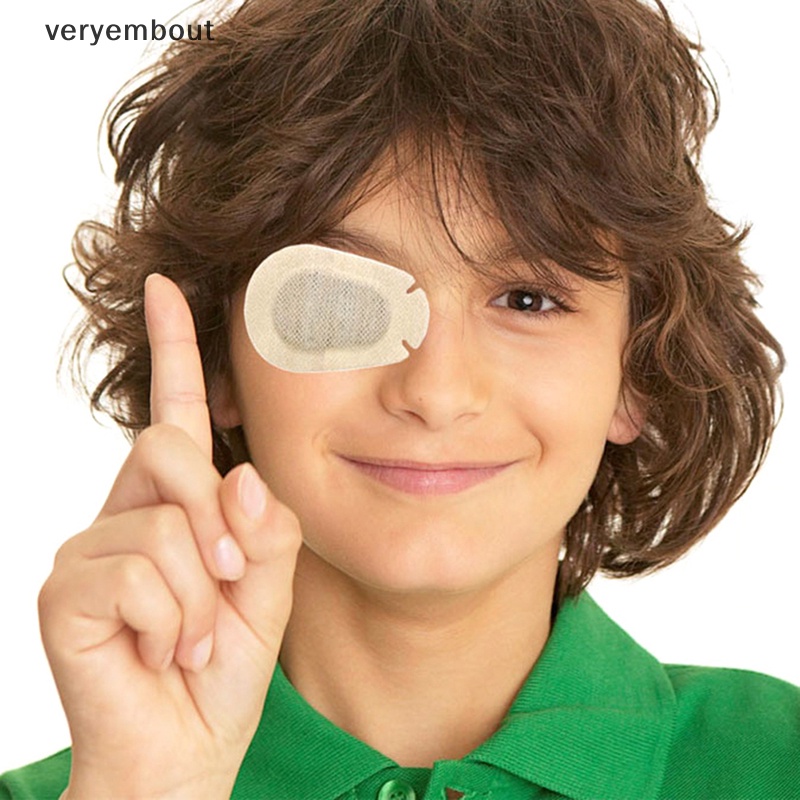 Set 10 Miếng Dán Mắt Amblyopia Dùng Một Lần Thoáng Khí Dành Cho Trẻ Em