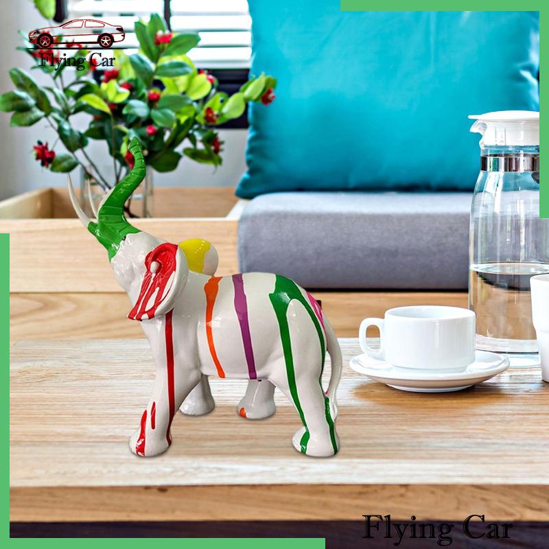 Mô Hình Chú Voi Dùng Để Trang Trí Lối Đi / Kệ Sách / Lối Đi