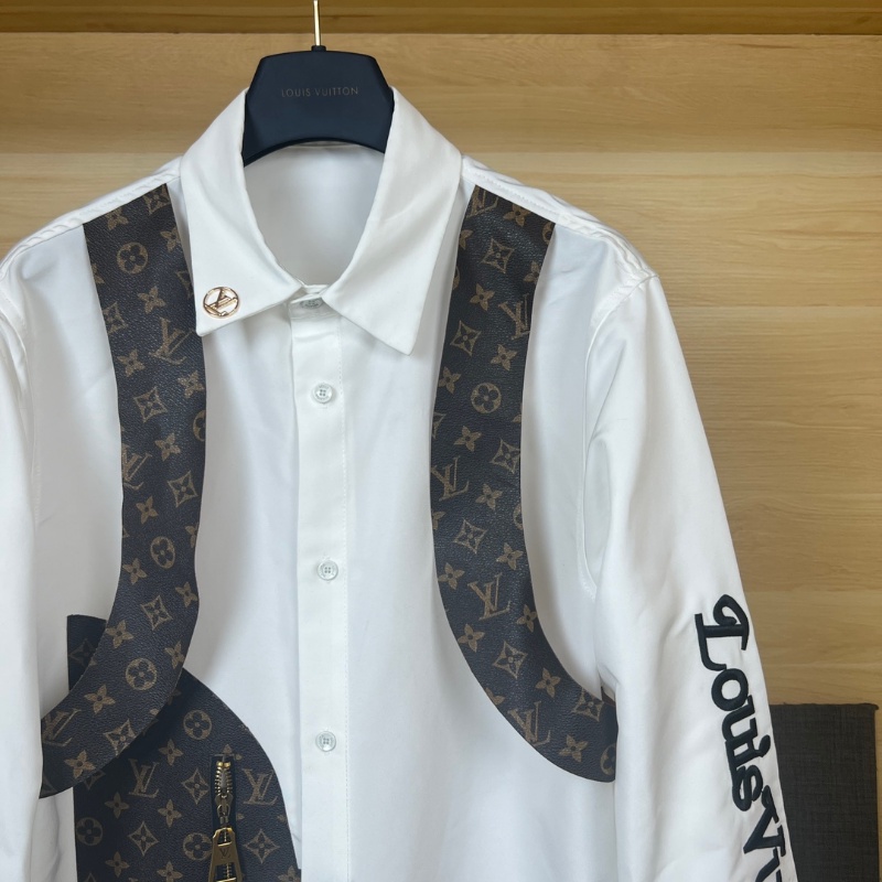 ❤️❤️Hàng Có Sẵn! ❤️❤️ Áo Sơ Mi Dài Tay unisex Tay Cổ Chữ v