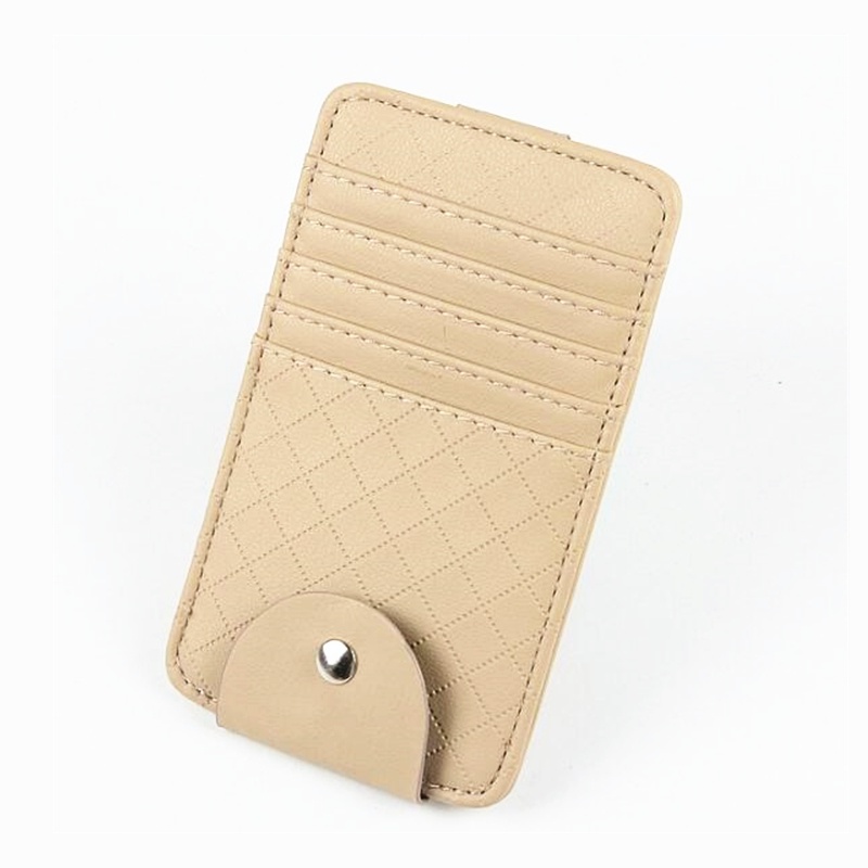 Túi Đựng Thẻ Gắn Tấm Che Nắng Xe Hơi Tiện Lợi