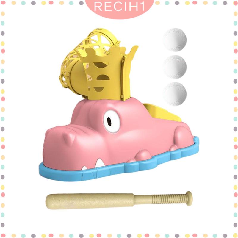 [Recih] Đồ Chơi Máy Ném Bóng Chày Tập Thể Dục Ngoài Trời Cho Trẻ Em