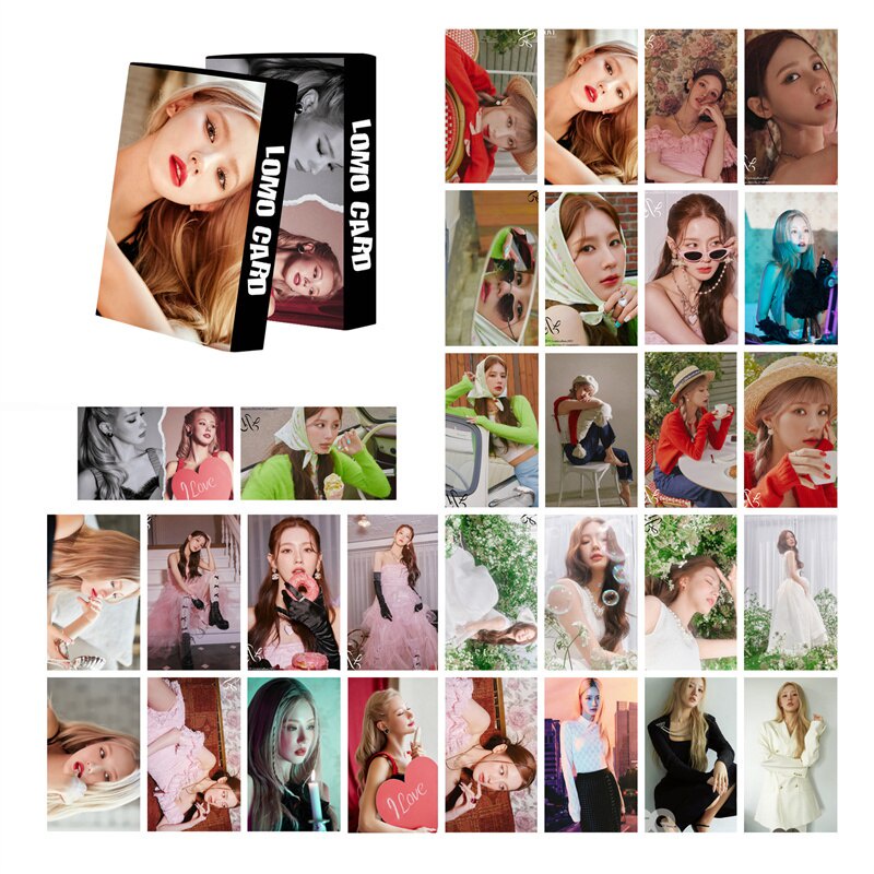 Hộp Lomo Cards 55 tấm GIDLE TOMBOY Nxde
