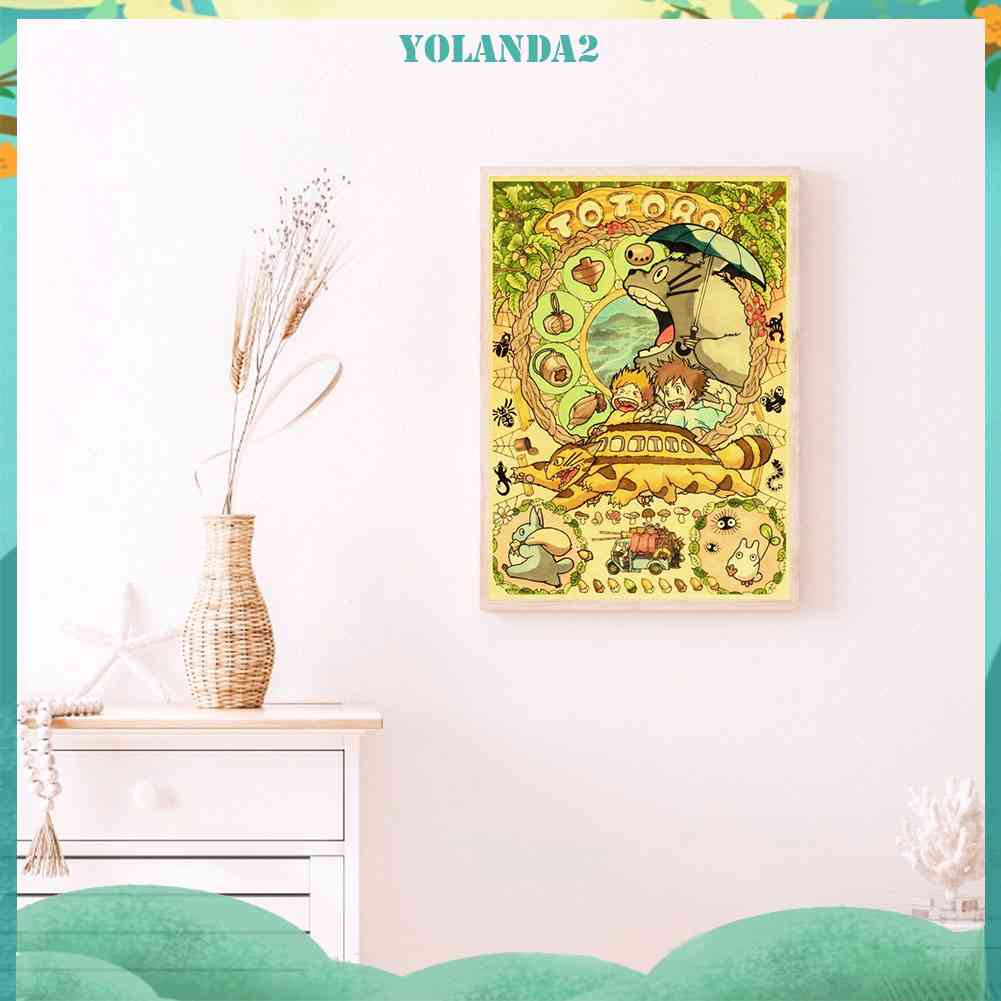 Bộ Tranh Đính Đá 5D Họa Tiết Hoạt Hình Độc Đáo DIY Dùng Trang Trí Nhà Cửa