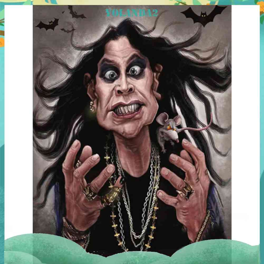 Tranh Đính Đá Kim Cương Toàn Bộ 5D DIY Hình Chân Dung Oz