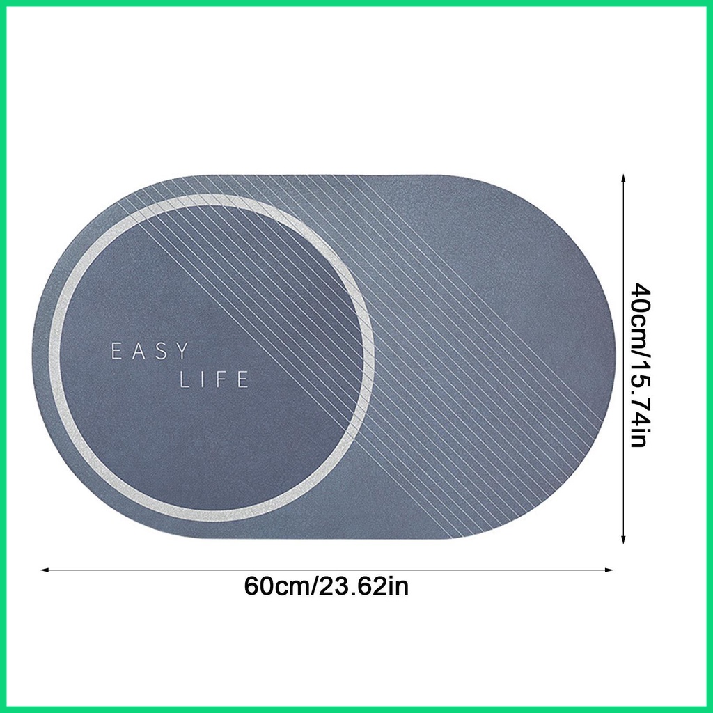 Thảm Chùi Chân Chống Trượt Thấm Hút Tốt Cho Phòng Tắm