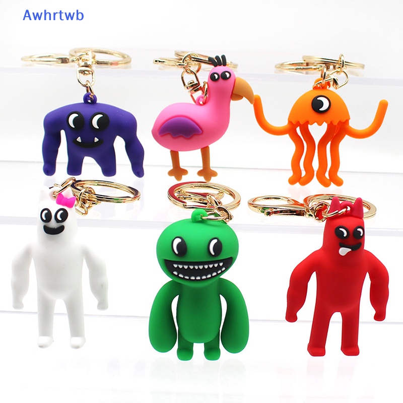 Awhrtwb Mới Móc Chìa Khóa PVC Garten of Bankban Đồ Chơi Nhồi Bông Cho Trẻ Mẫu Giáo Lớp Học Mẫu Giáo