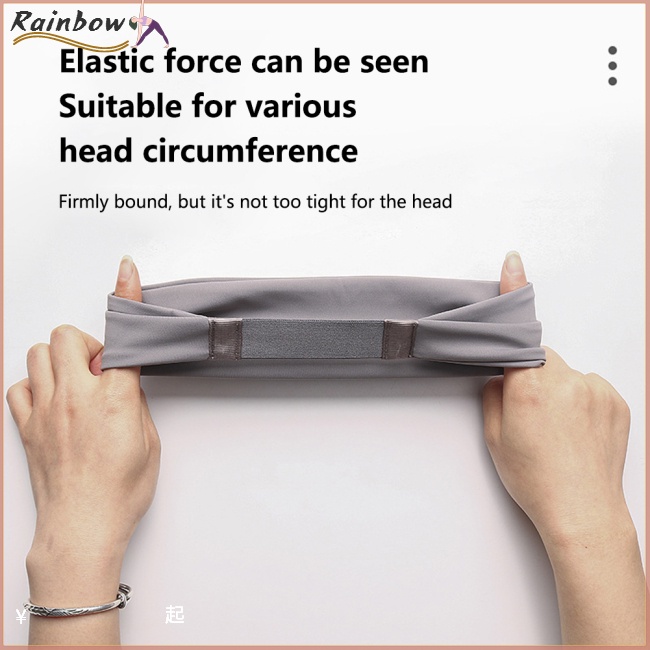 Set 6 Băng Đô Thể Thao Thoáng Khí Màu Sắc Đơn Giản Cho Nữ