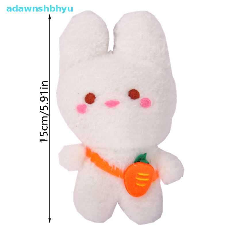 Thú Nhồi Bông Hình Thỏ 15cm Đáng Yêu Treo Móc Khóa Cho Bé
