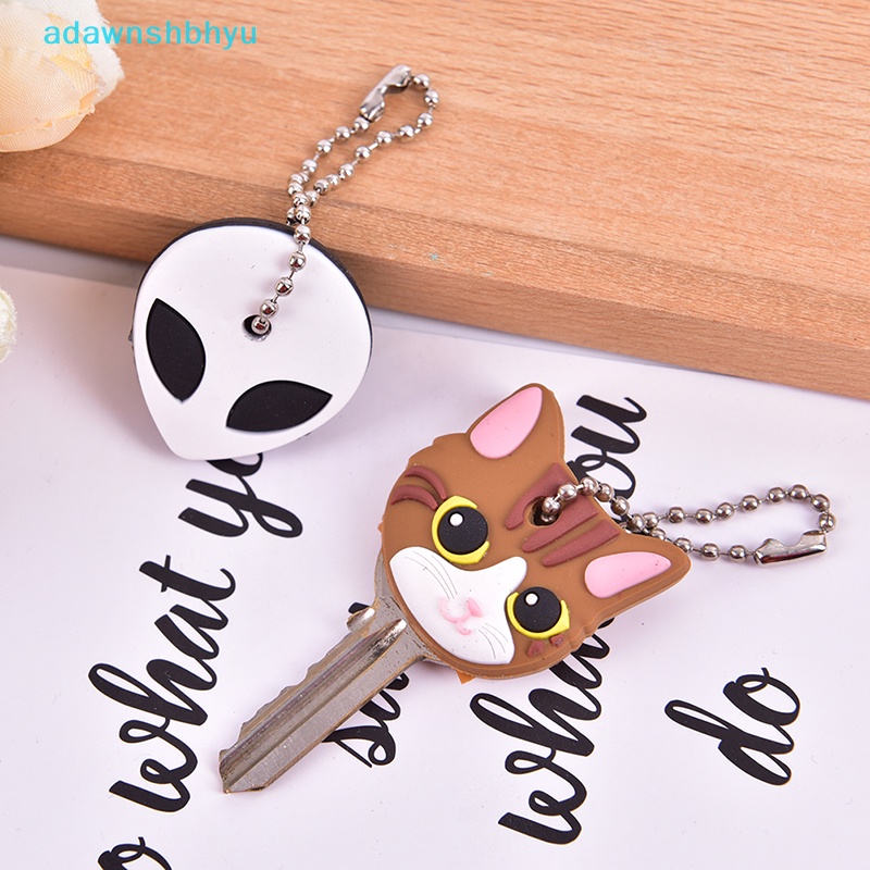 Móc Khóa Silicon Mềm Hình Động Vật Dễ Thương