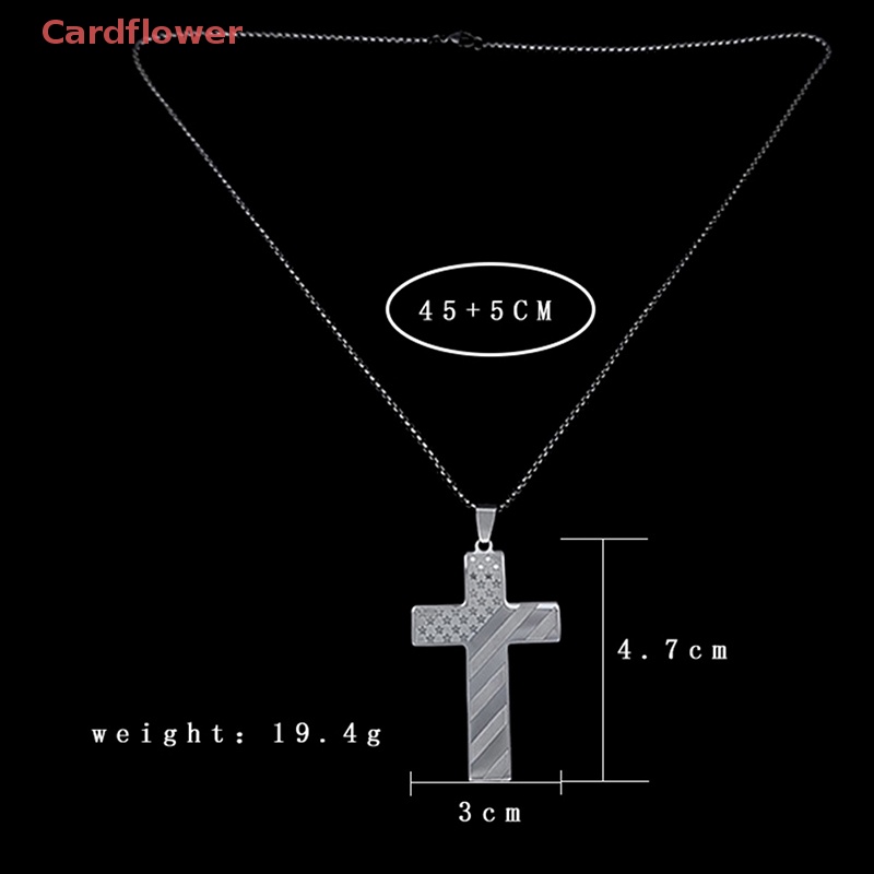 Vòng cổ Thép Không Gỉ Mặt Thánh Giá Thời Trang Mới
