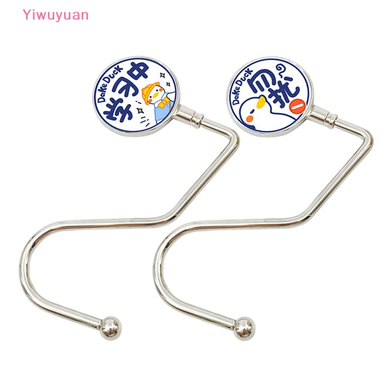 < Yiwuyuan > Móc Treo Túi Xách Để Bàn Nhiều Họa Tiết Hoạt Hình Đa Dạng Có Thể Tháo Rời Được Mới