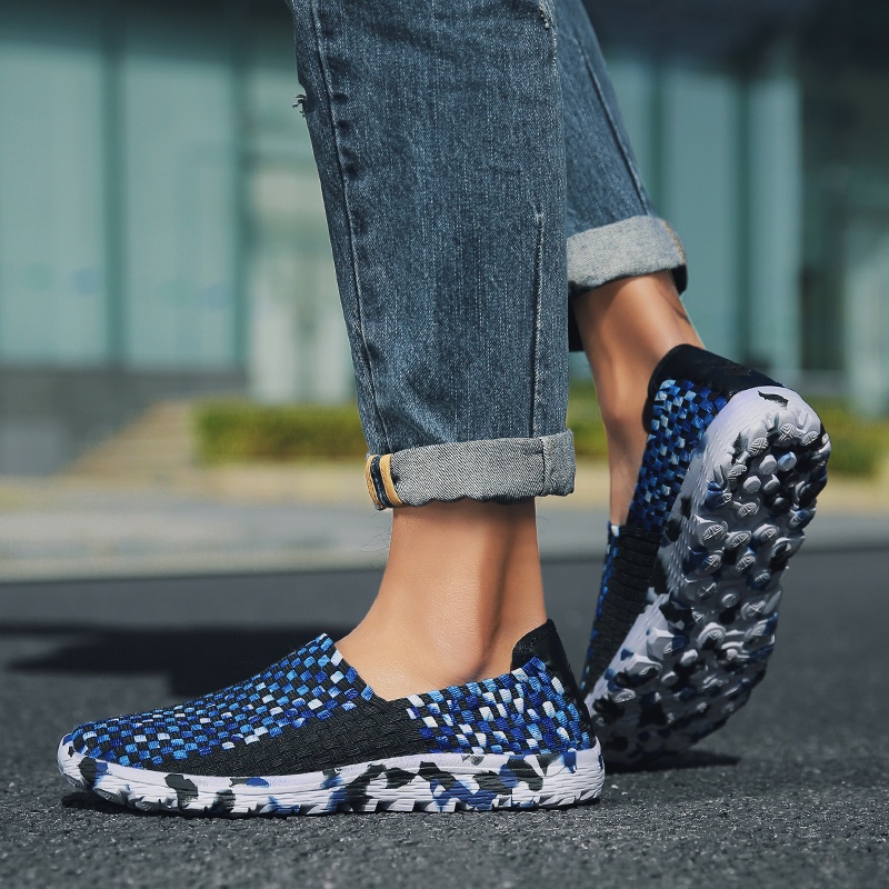 Size 38-44 Thời trang giày nam giày nam thoáng khí dép nam sandal dép đúc quai ngang dép đi biển dép nam xốp dép