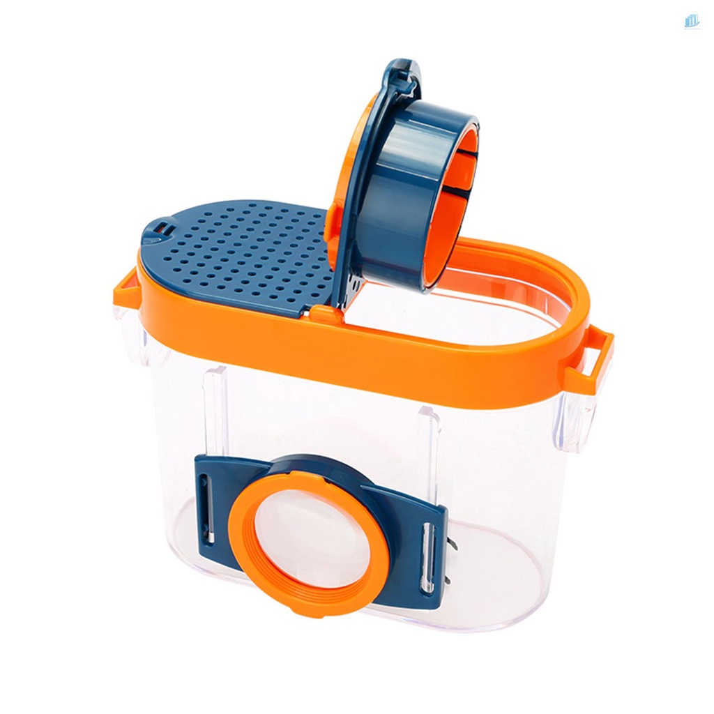 Kính Lúp s2mwvn 2.6X &amp; 4.5X Bắt Côn Trùng Kèm Nhíp Tiện Dụng Cho Trẻ Em