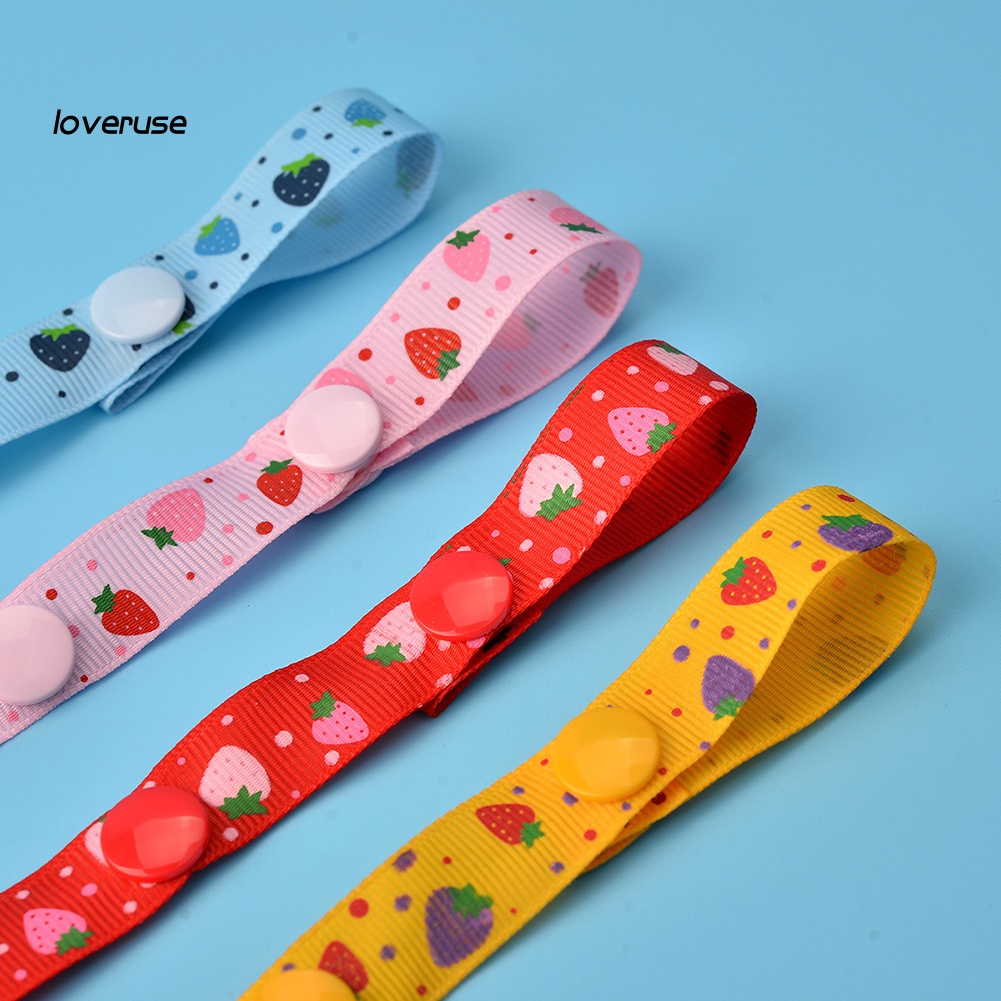 / Lo / Fruir Dây Đeo Núm Vú Giả Có Kẹp In Họa Tiết Cho Bé