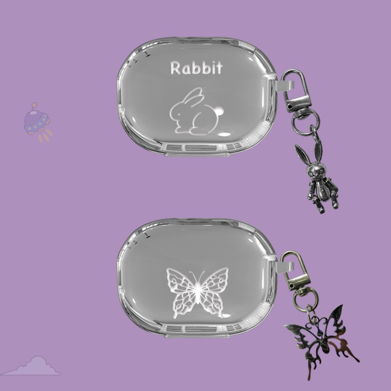 Vỏ Bảo Vệ Hộp Sạc Tai Nghe Redmi buds4 pro Bằng TPU Mềm Mạ Điện + Dây Đeo Chống Sốc Đơn Giản