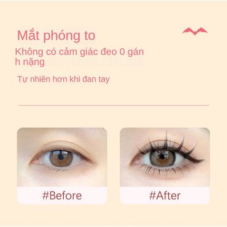 Set 3 Cặp Lông Mi Giả Cong Tự Nhiên