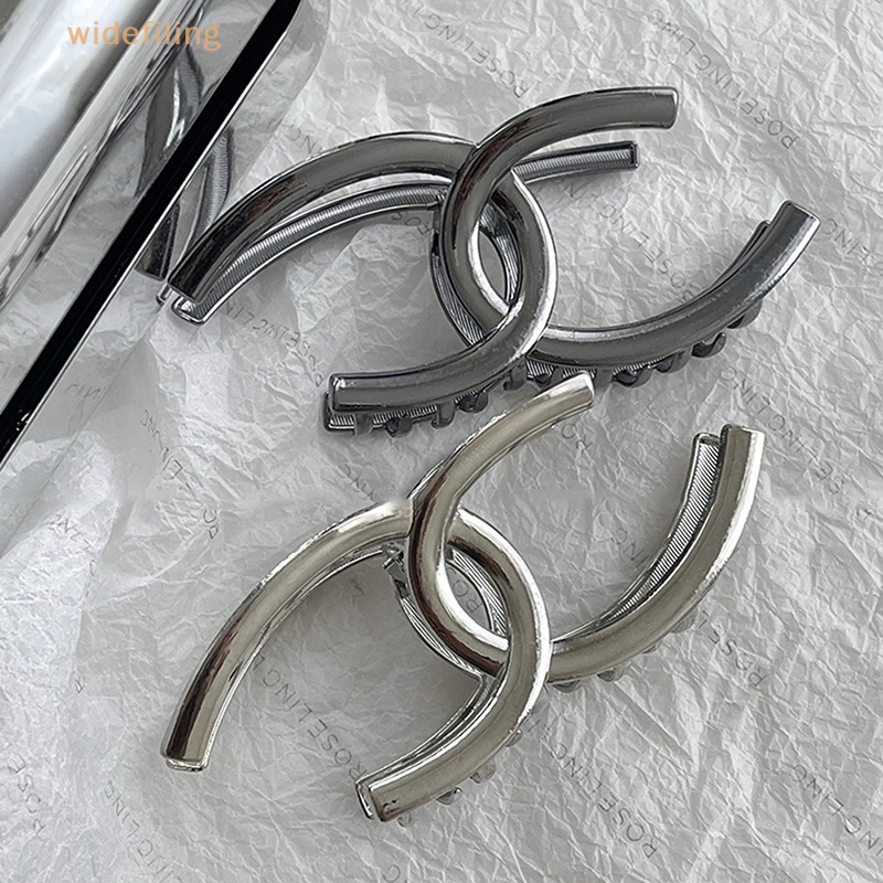 1 Kẹp Tóc Kim Loại Họa Tiết Hình Học Thời Trang