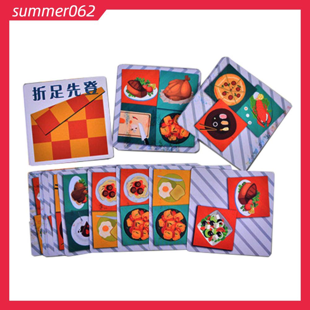 Summer062 Brainteaser Challenge Game Trò chơi xếp hình thử thách giấy truyền thống của Trung Quốc có thể gập lại dành cho trẻ em