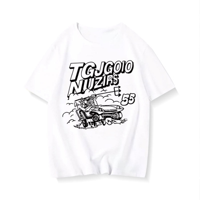 Áo Thun Unisex 100% Cotton Nguyên Chất Ngắn Tay Phong Cách Hàn Quốc Mới NRVP 2023