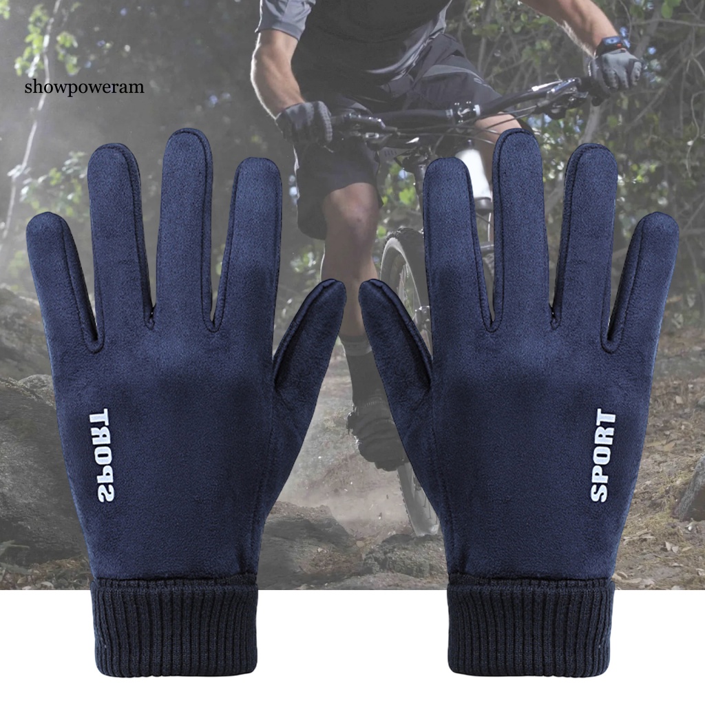 1 Đôi Găng Tay Lái Xe Dày Dặn Chống Trượt Bảo Vệ Toàn Diện