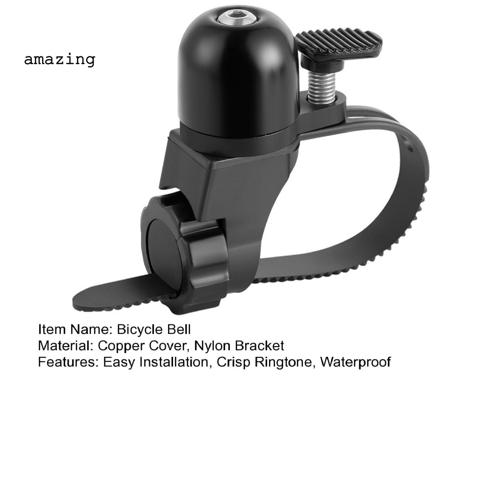 Chuông Xe Đạp Mini Decibel Độ Phân Giải Cao Không Gỉ