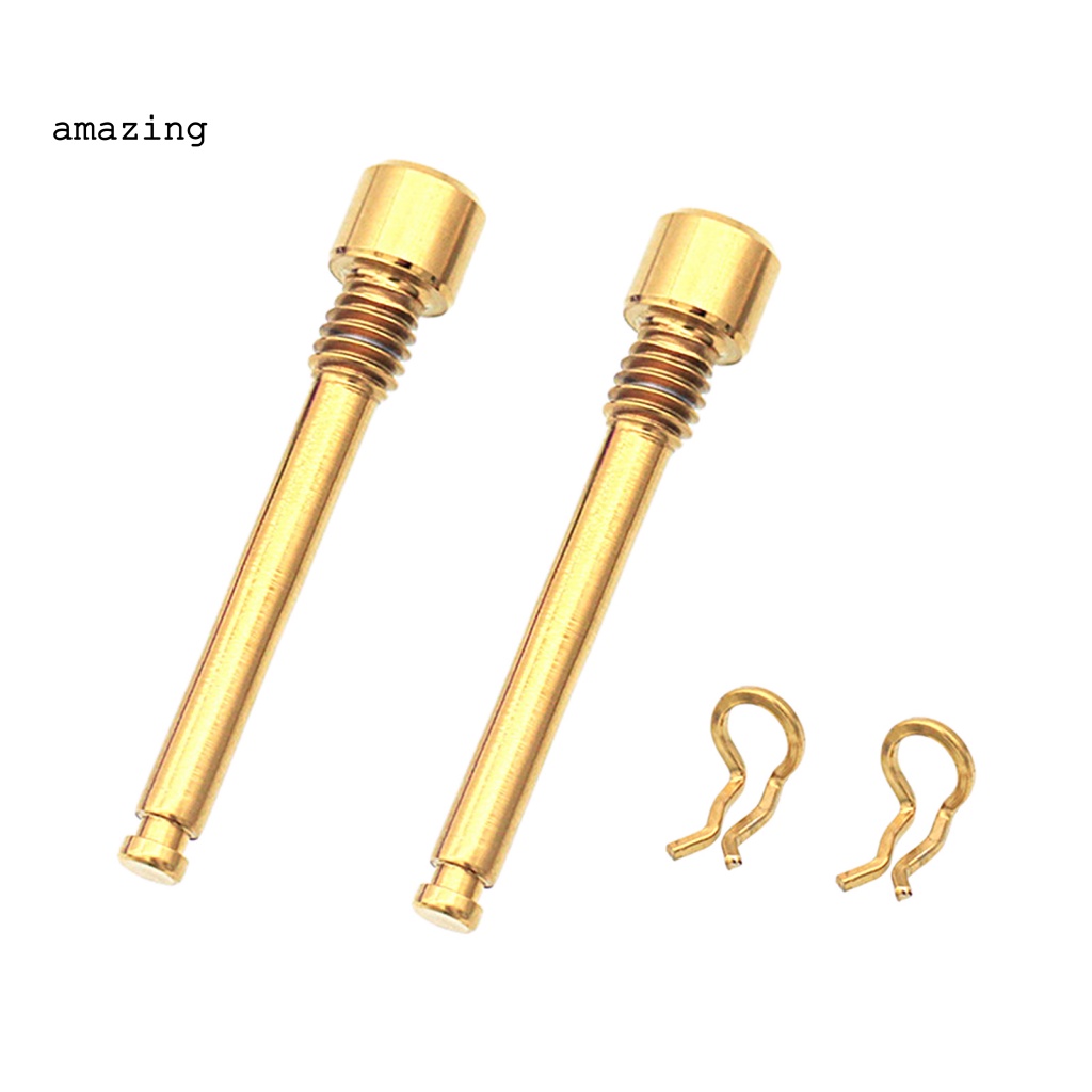 Hộp 2 Bộ Kẹp Phanh Xe Đạp Mạ Màu Sắc