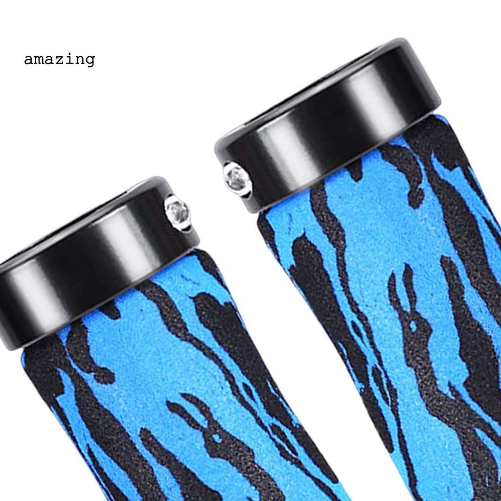 Set 2 Vỏ Bọc Tay Lái Xe Đạp Họa Tiết Rằn Ri Hấp Thụ Sốc