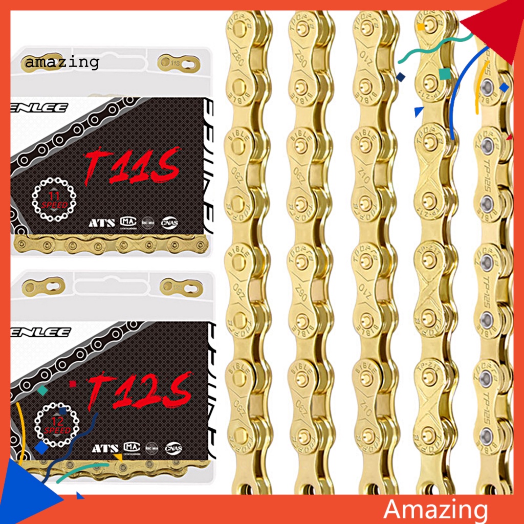 1 Bộ Dây Xích Xe Đạp Chịu Lực Cao Chống Ăn Mòn An Toàn