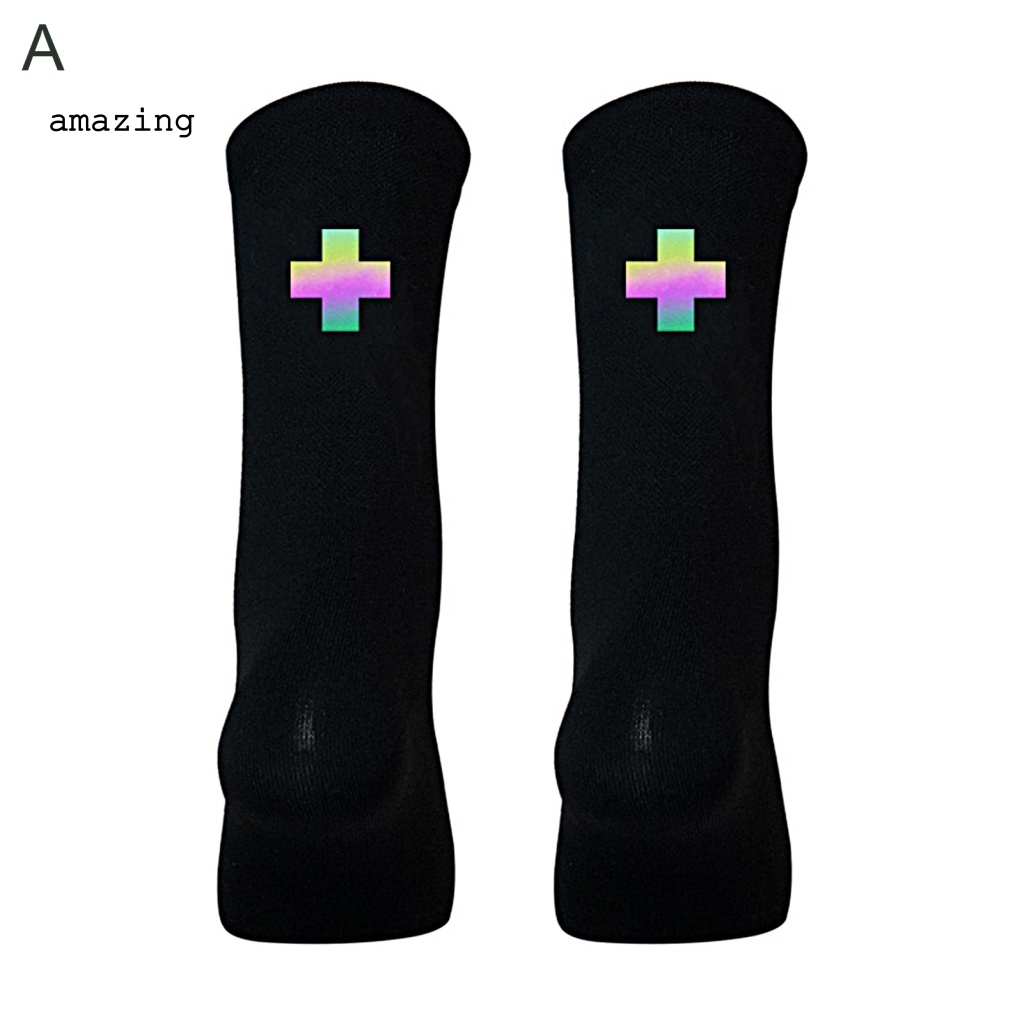 1 Đôi Vớ Đi Xe Đạp Thiết Kế Lấp Lánh Nhanh Khô Nhiều Kiểu Dáng