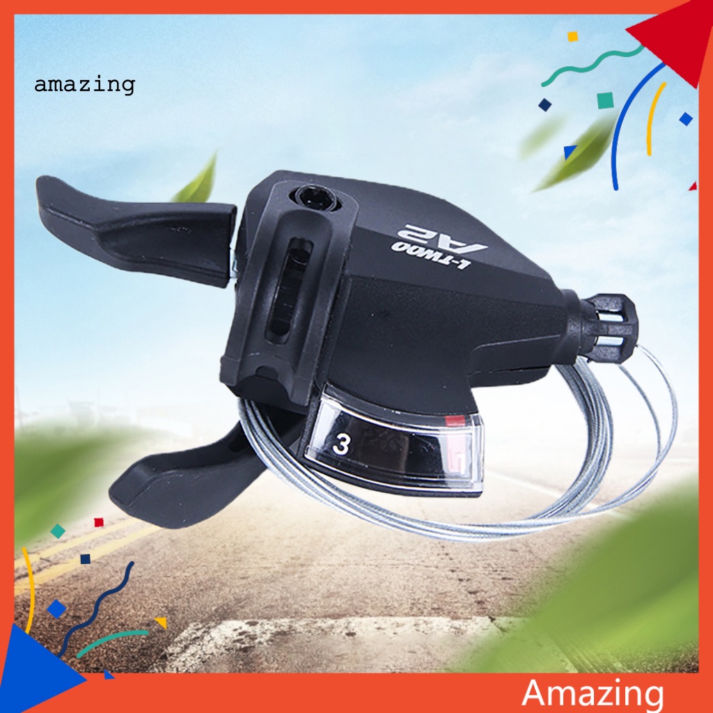 Tay Lái Xe Đạp 3x7 31.8-34.9mm Có Dây Cáp Chống Mài Mòn