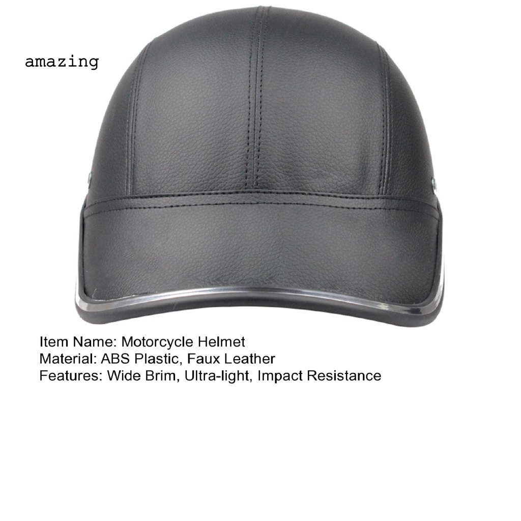 Mũ Bảo Hiểm Nửa Đầu Chống Sốc Trọng Lượng Nhẹ Cho Xe Máy