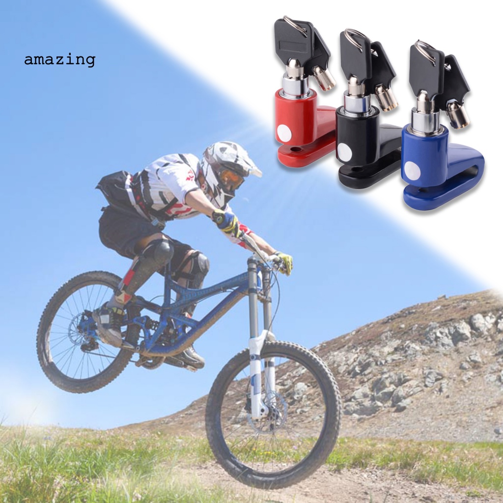 Bộ Khóa Phanh Đĩa Bằng Kim Loại Đa Năng Cho Xe Đạp / Xe Máy