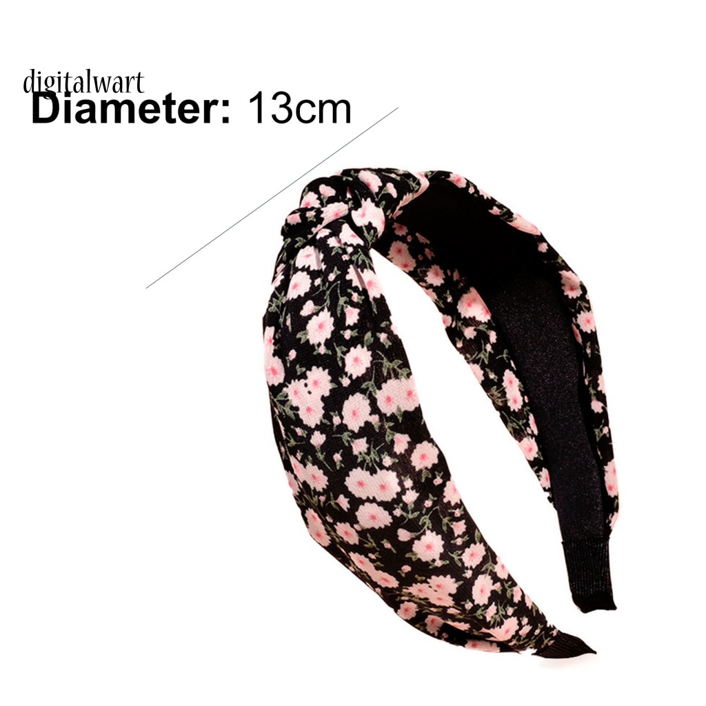 Kỹ Thuật Số| Băng Đô Thắt Nút Bản Rộng Tùy Chỉnh Thời Trang Cho Nữ