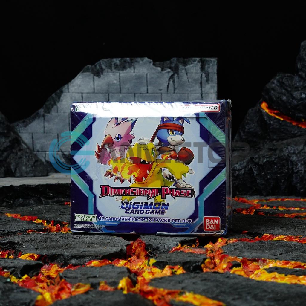 Thẻ bài Digimon TCG BT11 Dimesional Phase Booster Box phiên bản tiếng Anh DGMTCGUSBB11