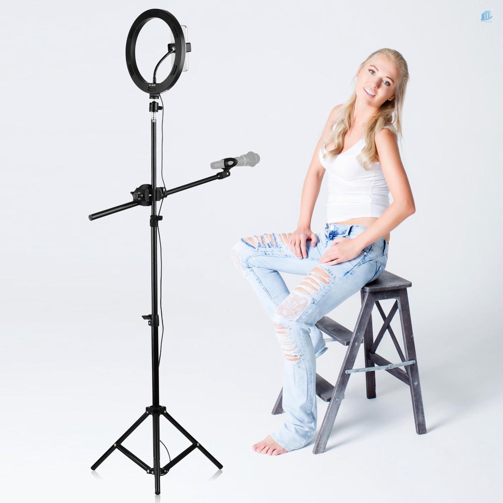 Bộ Dụng Cụ Vòng Đèn LED 26cm / 10inch 166Cm Chuyên Dụng Chất Lượng Cao