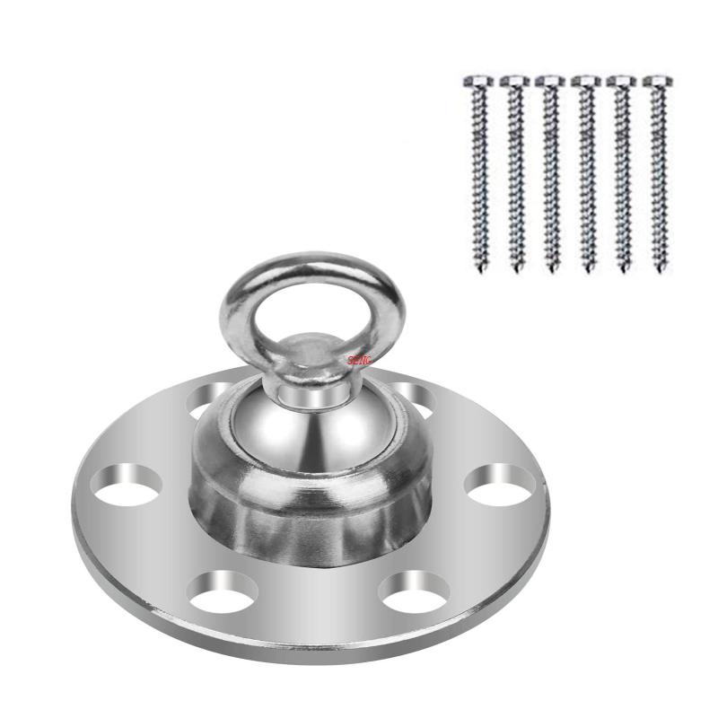 Seng Dây Buộc Thú Cưng Đi Dạo Và Cọc 360 Độ°Mỏ Neo Dạng Xoay Phù Hợp Với Mọi Loại Breeds