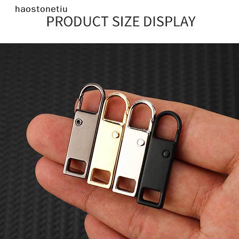 Set 5 Khóa Kéo Kim Loại Thay Thế Cho Túi Gãy