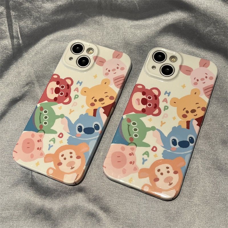 Ốp Điện Thoại Cứng In Hình Gấu Pooh Dễ Thương Cho iPhone13pro1412 / 11
