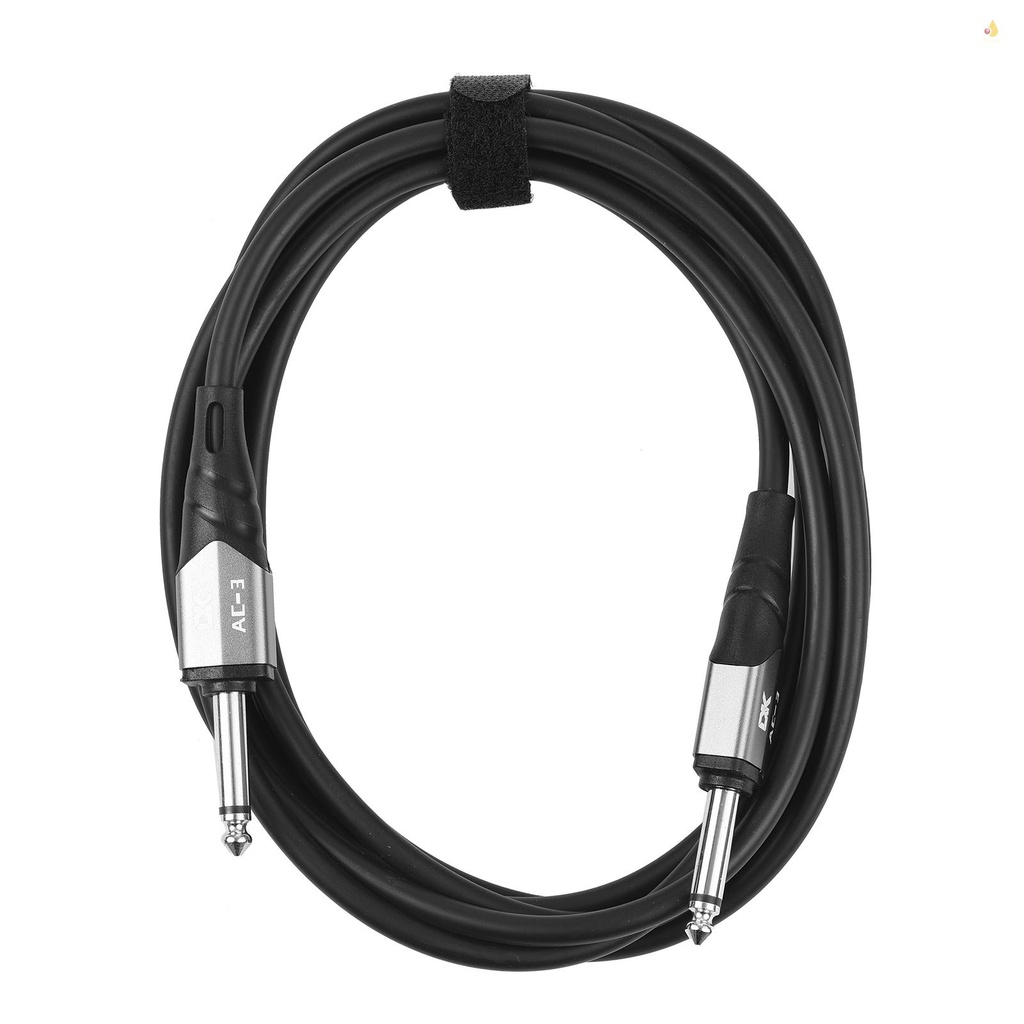 Dây Cáp Kết Nối Âm Thanh Giảm Tiếng Ồn 3.0M 10ft Jack Cắm 6.35mm Cho Đàn Guitar Điện