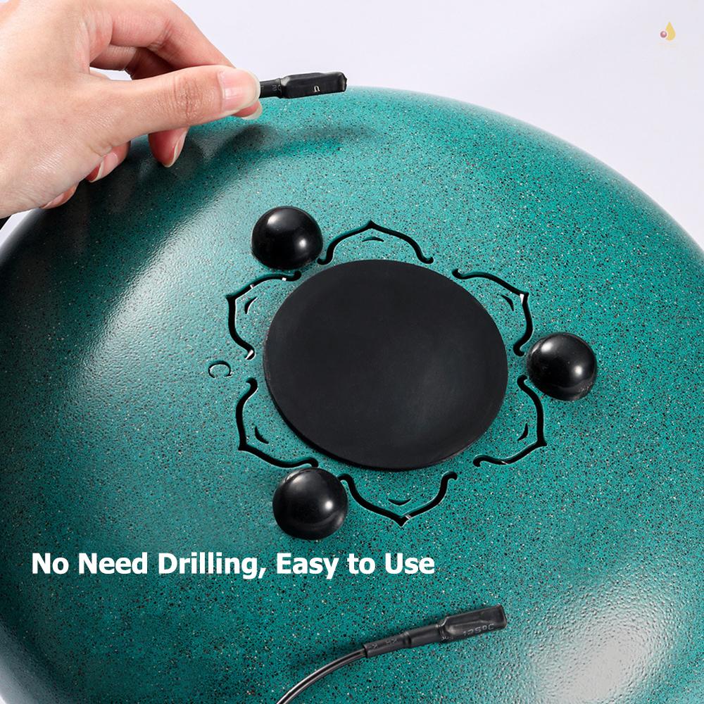 Bộ Pickup Từ Tính Không Khoan 1.8m Giao Diện Âm Thanh 6.5mm Cho Đàn Kalimba